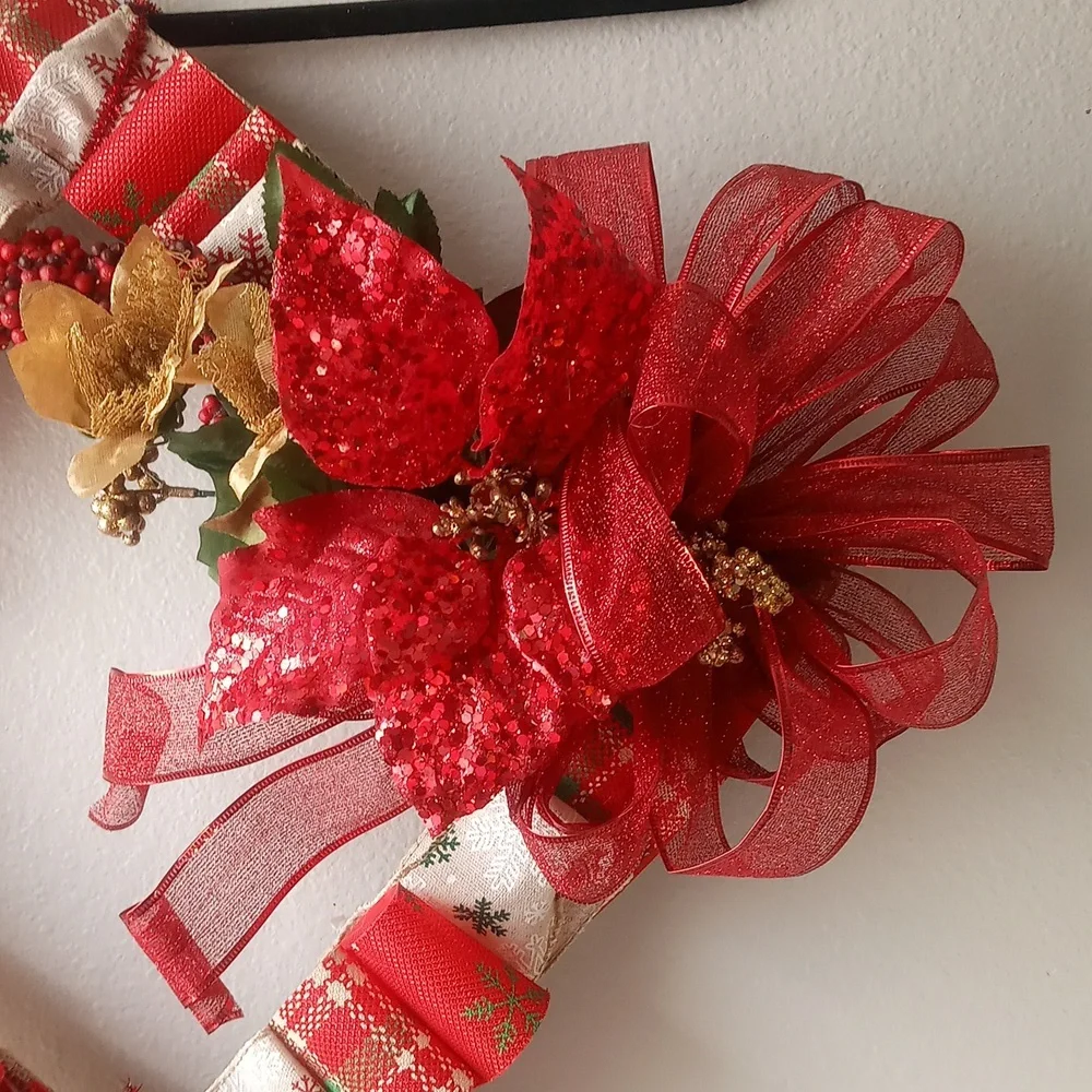 Christmas Square Wreath
